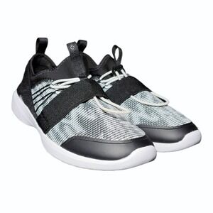 Vionic Alaina Womens Slip On Sneakers - Black & White Mesh Athleisure - Size W9